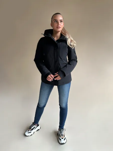 AIRFORCE AIRFORCE WOMEN BLAKE PARKA  TRUE BLACK