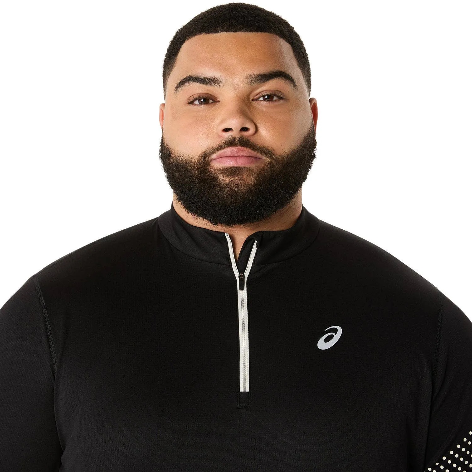 ASICS ICON 1/2 LONG SLEEVE ZIPTOP HEREN