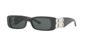 Balenciaga BB0096S XS (51 - 18)  with Groen lenses and Groen frame