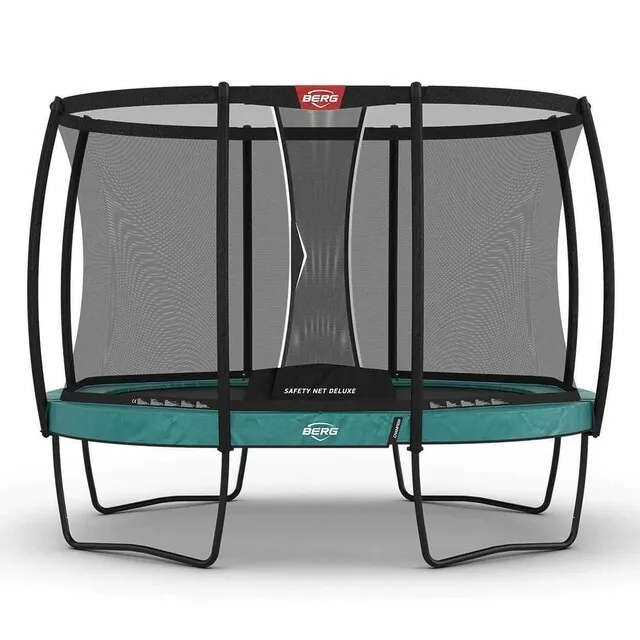BERG TRAMPOLINE GRAND CHAMPION REGULAR GROEN  470 X 310 CM SAFETY NET DELUXE