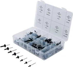 BGS 85224 Assortiment popnagels | Aluminium | Ø 3,2 – 4,8 mm | 200-delig