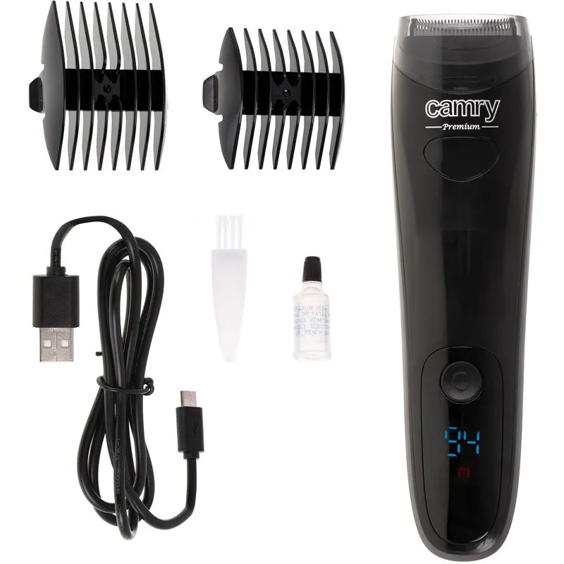 CAMRY CR2833  BAARDTRIMMER  VACUüM AFZUIGFUNCTIE