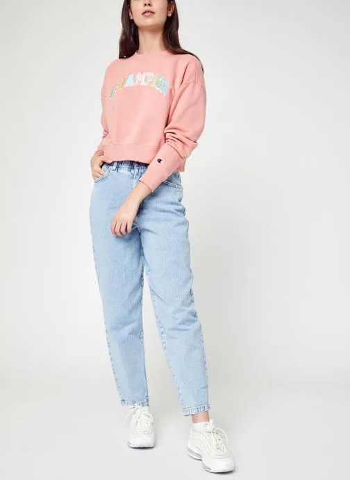      CHAMPION CREWNECK CROPTOP  N° 114964  FEMME  WIT   
