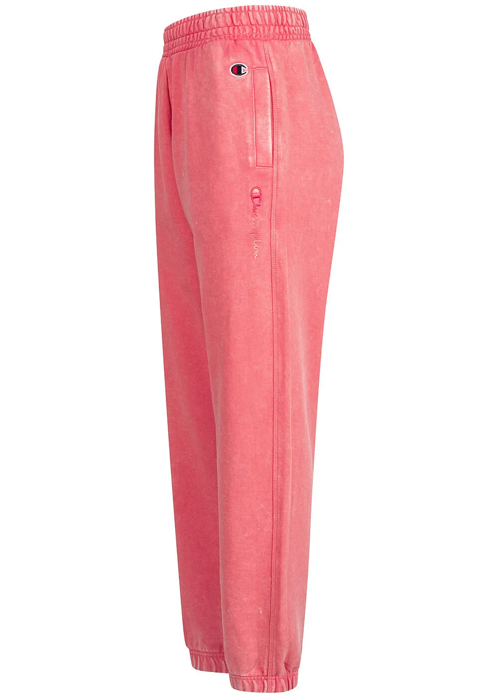 Champion Dames Sweatbroek met 2 zakken gewassen look roze