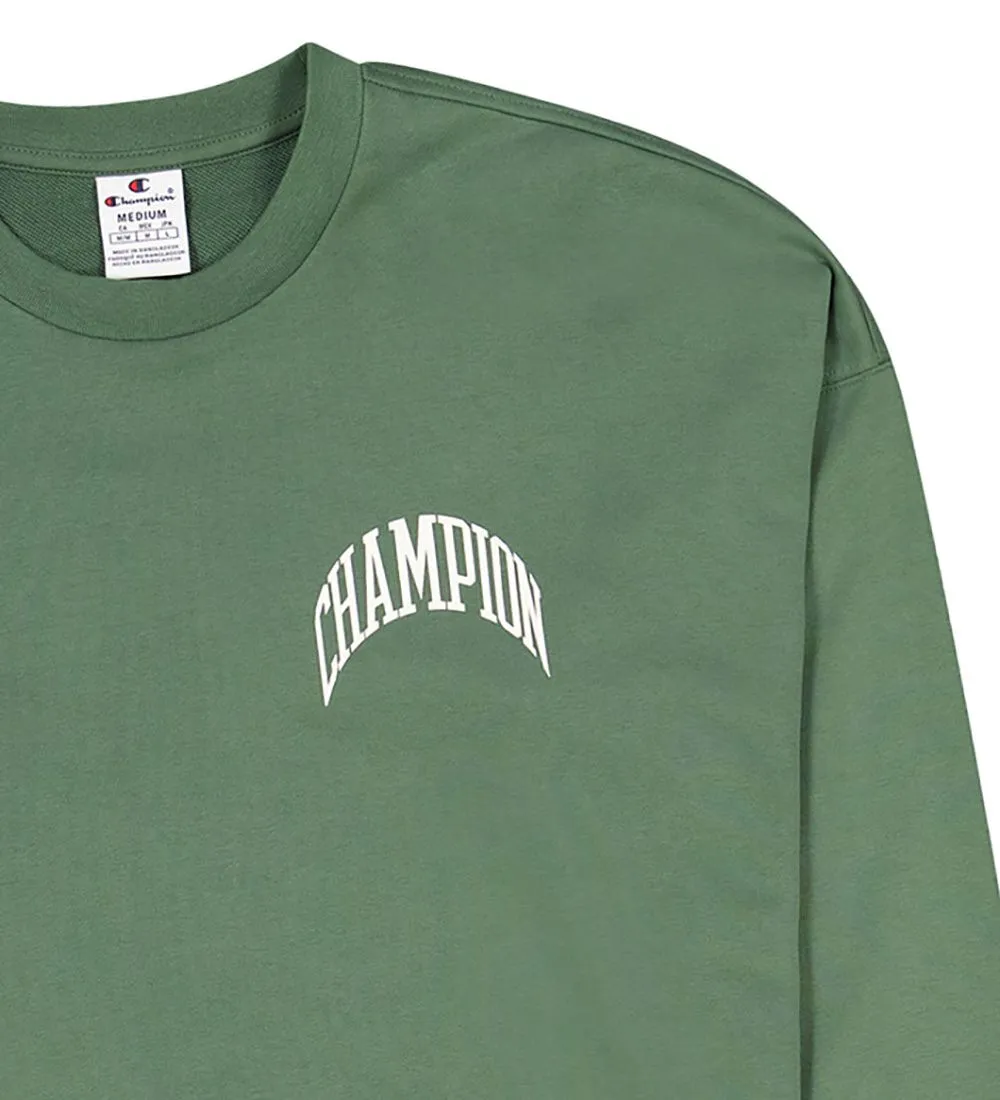 CHAMPION FASHION SWEATSHIRT  RONDE HALS  GROEN