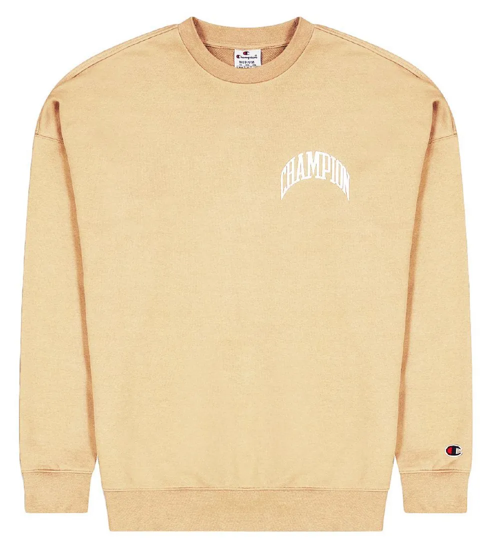 CHAMPION FASHION SWEATSHIRT  RONDE HALS  ZAND