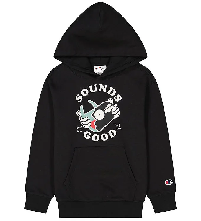 CHAMPION HOODIE  ZWART