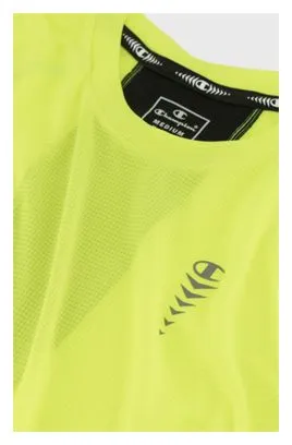 CHAMPION QUICKDRY REFLECTERENDE KORTE MOUW JERSEY FLUO GEEL