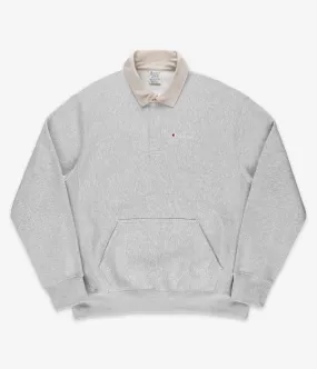 Champion Reverse Weave RWSS Core Polo Sweater (grey heather)