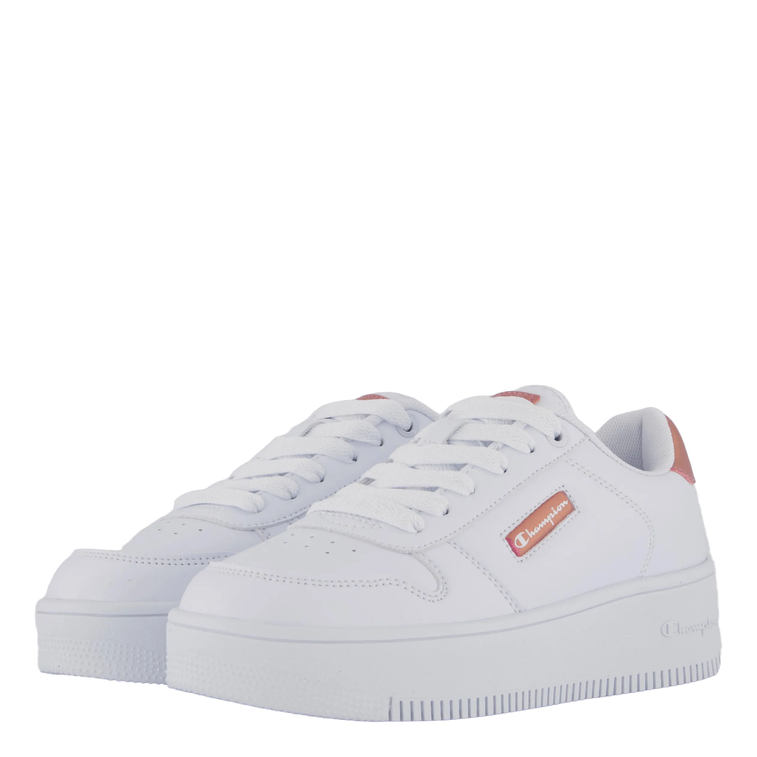 Champion schoenen Rebound Platform Glitz Low Cut Bright White