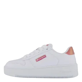Champion schoenen Rebound Platform Glitz Low Cut Bright White
