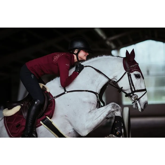 Equestrian Stockholm Bordeaux Champion shirt long sleeve