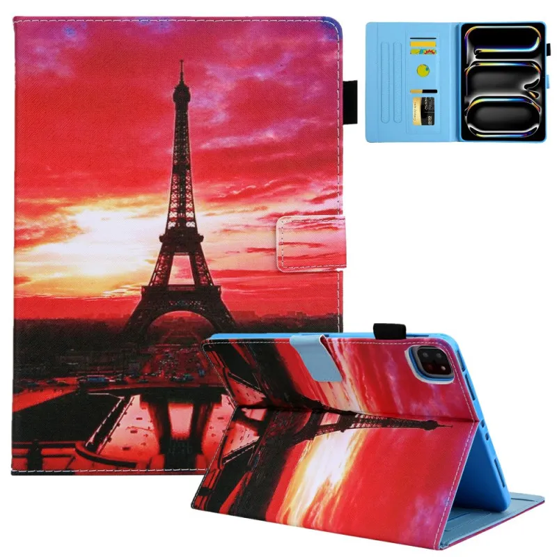 Hoesje voor iPad Pro 11 (2024) Zonsondergang Eiffeltoren