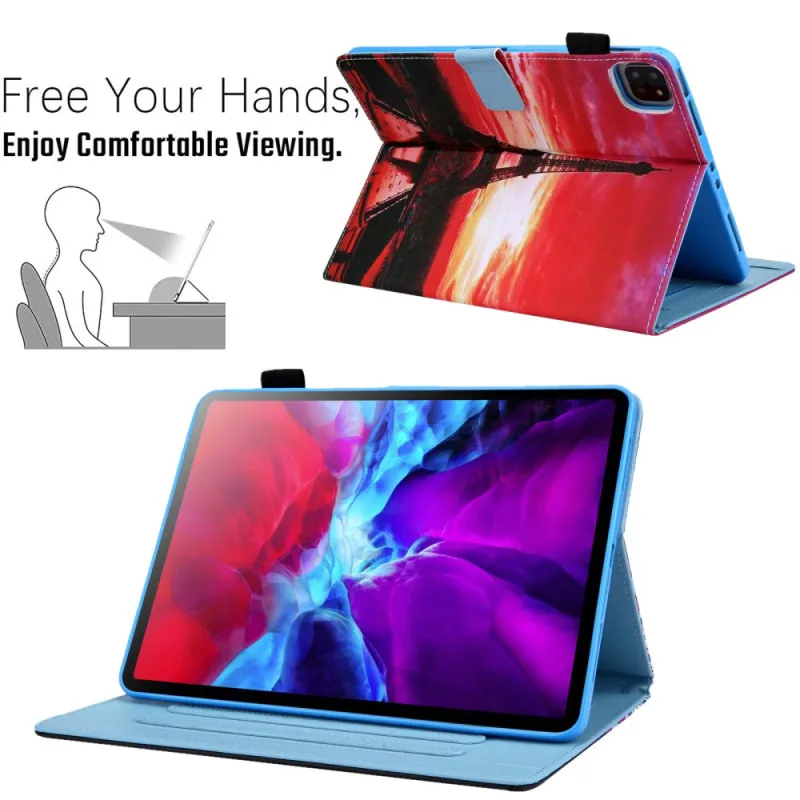 Hoesje voor iPad Pro 11 (2024) Zonsondergang Eiffeltoren
