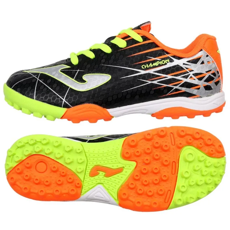Joma Champion 901 Tf Jr CHAJS.901.TF voetbalschoenen zwart zwart