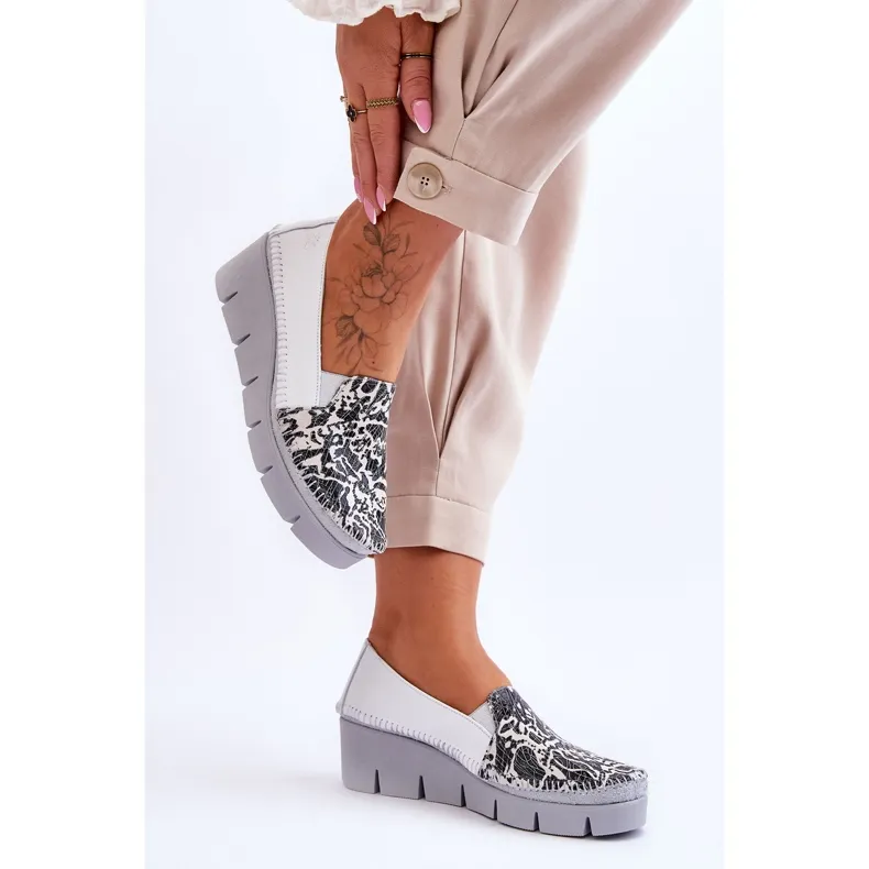 LEREN WEDGE SNEAKERS MACIEJKA 5814A11 WITZWART