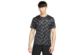 Nike Dri-FIT Miler hardlooptop anthracite heren