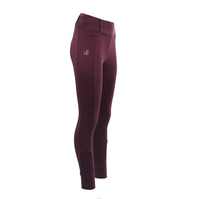 Rijlegging Harry's Horse Denici Cavalli Scabios Full Grip Donkerrood