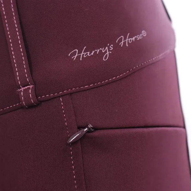 Rijlegging Harry's Horse Denici Cavalli Scabios Full Grip Donkerrood
