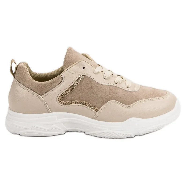 SHELOVET Modieuze Sneakers beige