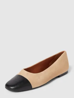 Vagabond Ballerina's in two-tone-stijl, model 'JOLIN' in beige