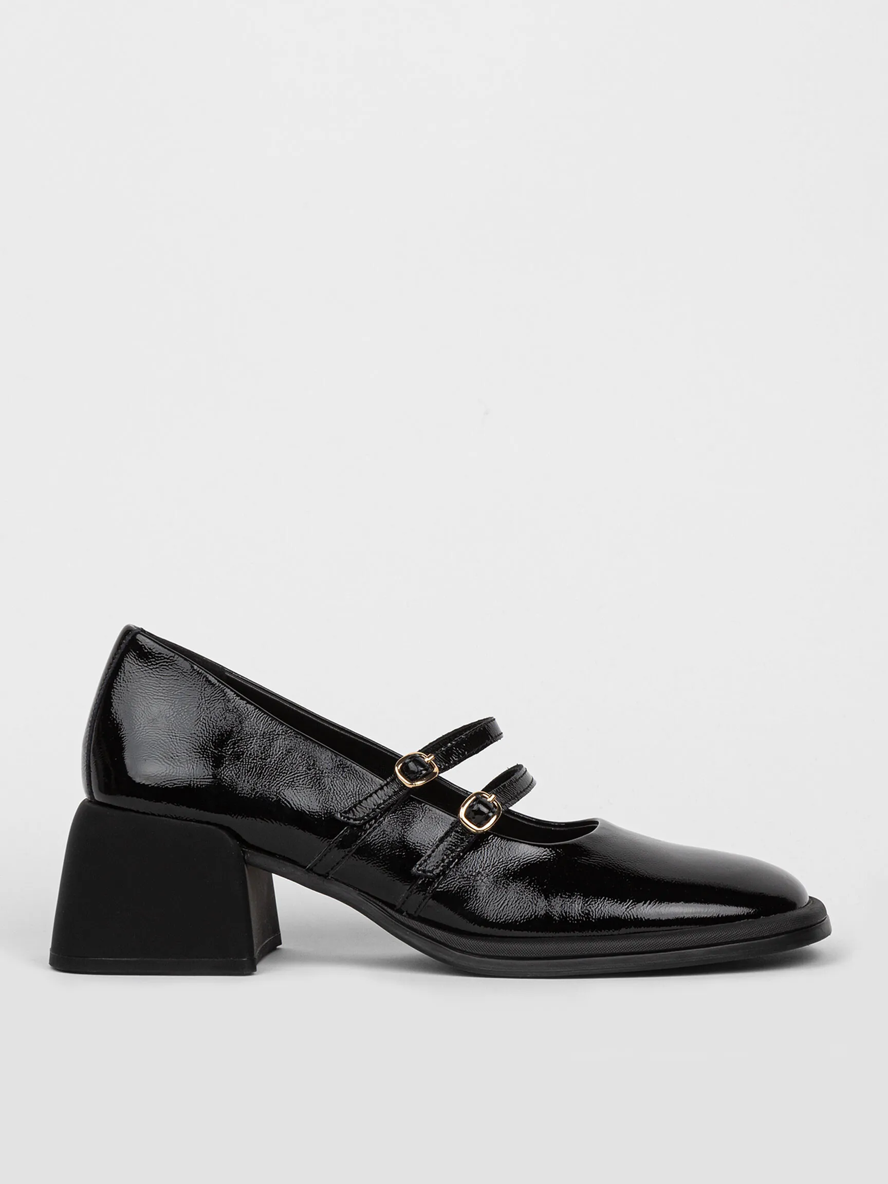 Vagabond Shoemakers Ansie, lakelederen pumps