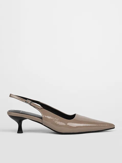 Vagabond Shoemakers Lykke, laklederen slingbacks
