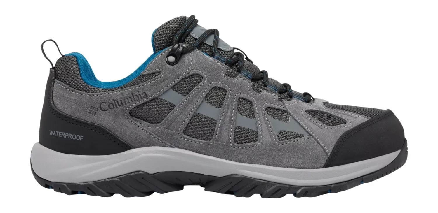 Wandelschoen Columbia Men Redmond III Waterproof Shark/Phoenix Blue